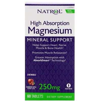  NATROL Magnesium High Absorption 60 