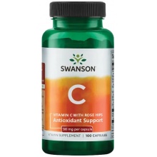  Swanson Vitamin C Rose Hips 500 mg 100 