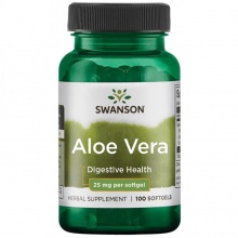  Swanson Sup Herb Aloe Vera 25 mg 100 
