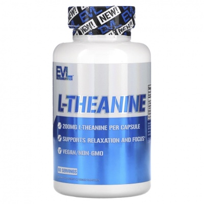  Evlution Nutrition L-Theanine 200  60 