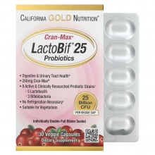   California Gold Nutrition LactoBif probiotics 25  60 